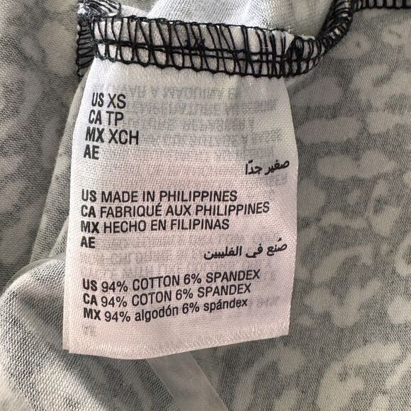 INC International Concepts X-Small Top Balloon Sleeve Surplice V-Neck Stretch - Picture 8 of 9